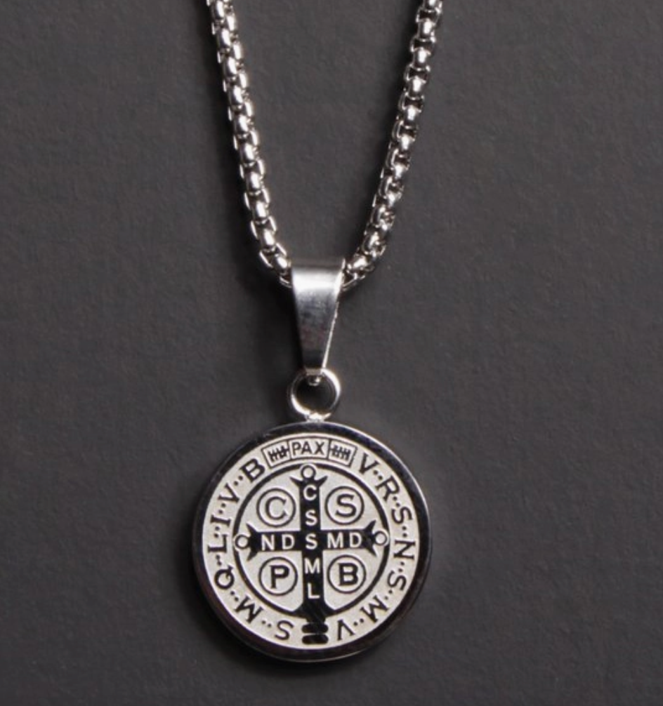 Waterproof Large St. Benedict Medal — WE ARE ALL SMITH