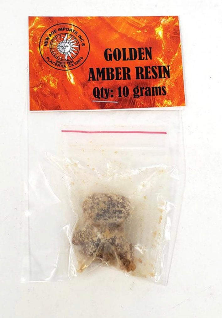 Golden Amber Resin – Little Shop of Light